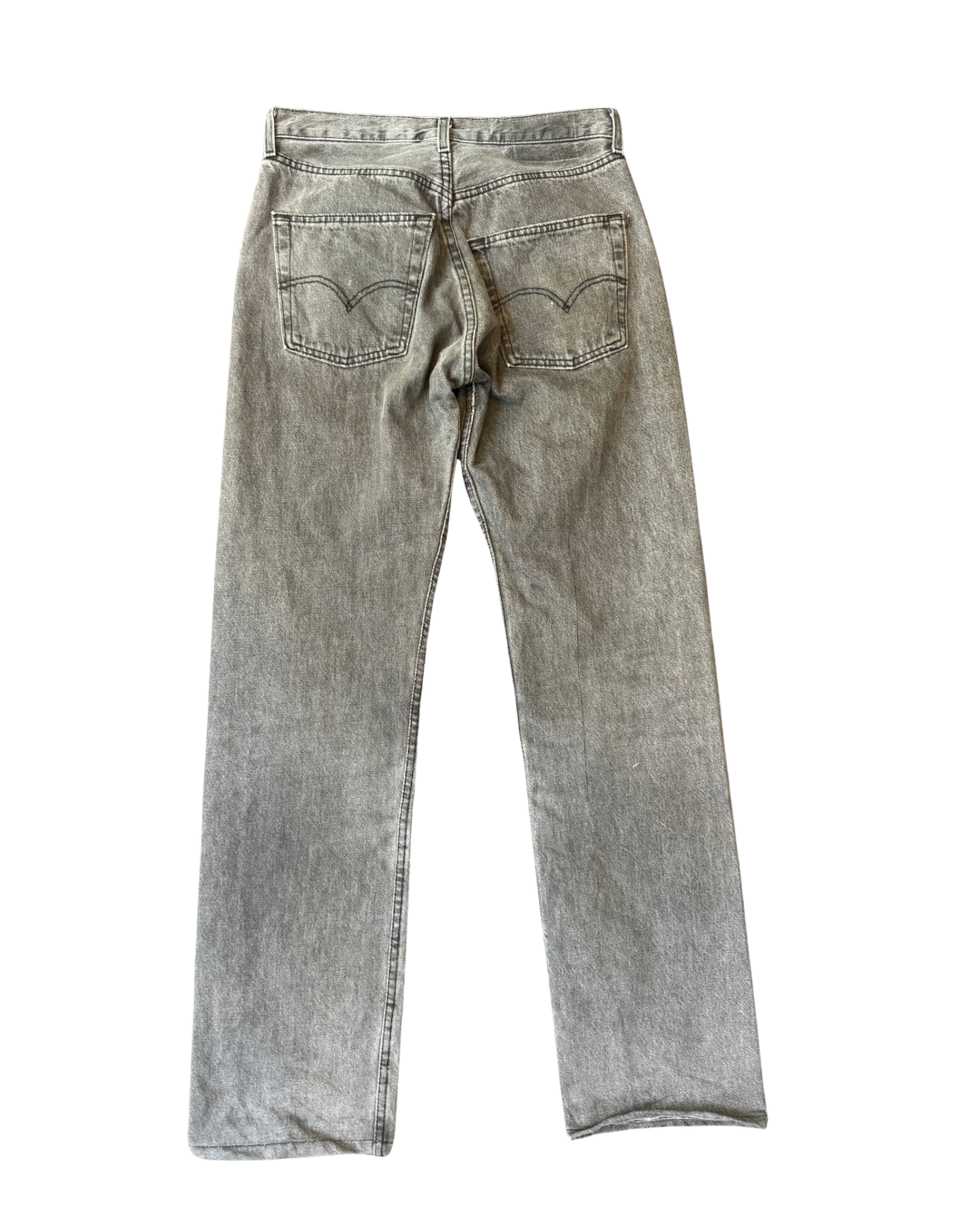 Vintage Levis 501 90s Grey: W29 L31.5