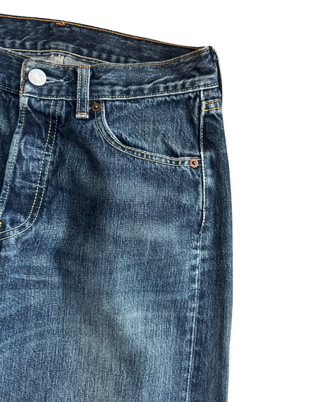 Vintage Levis 501 Ink Blue (W29 L34)