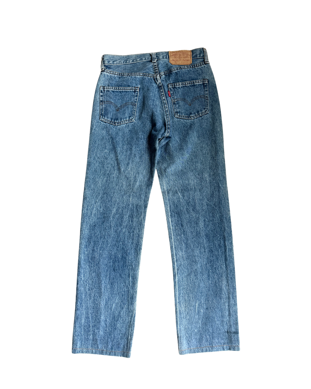 Vintage Levis 501: Mid Blue (W28 L29)