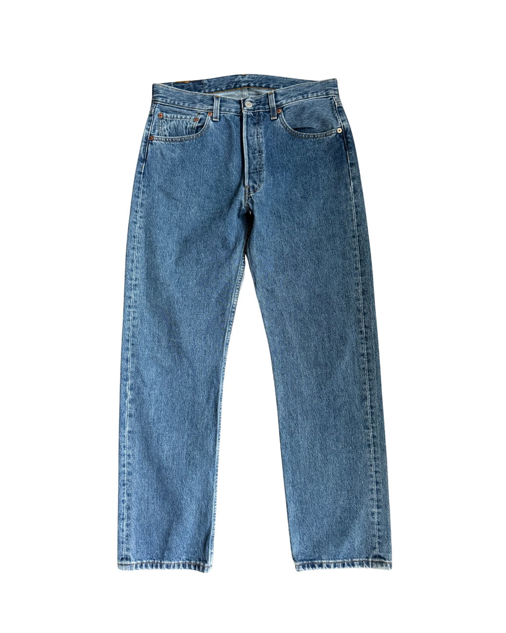 Vintage Levis 501: Mid Stonewash ( W31 L30)