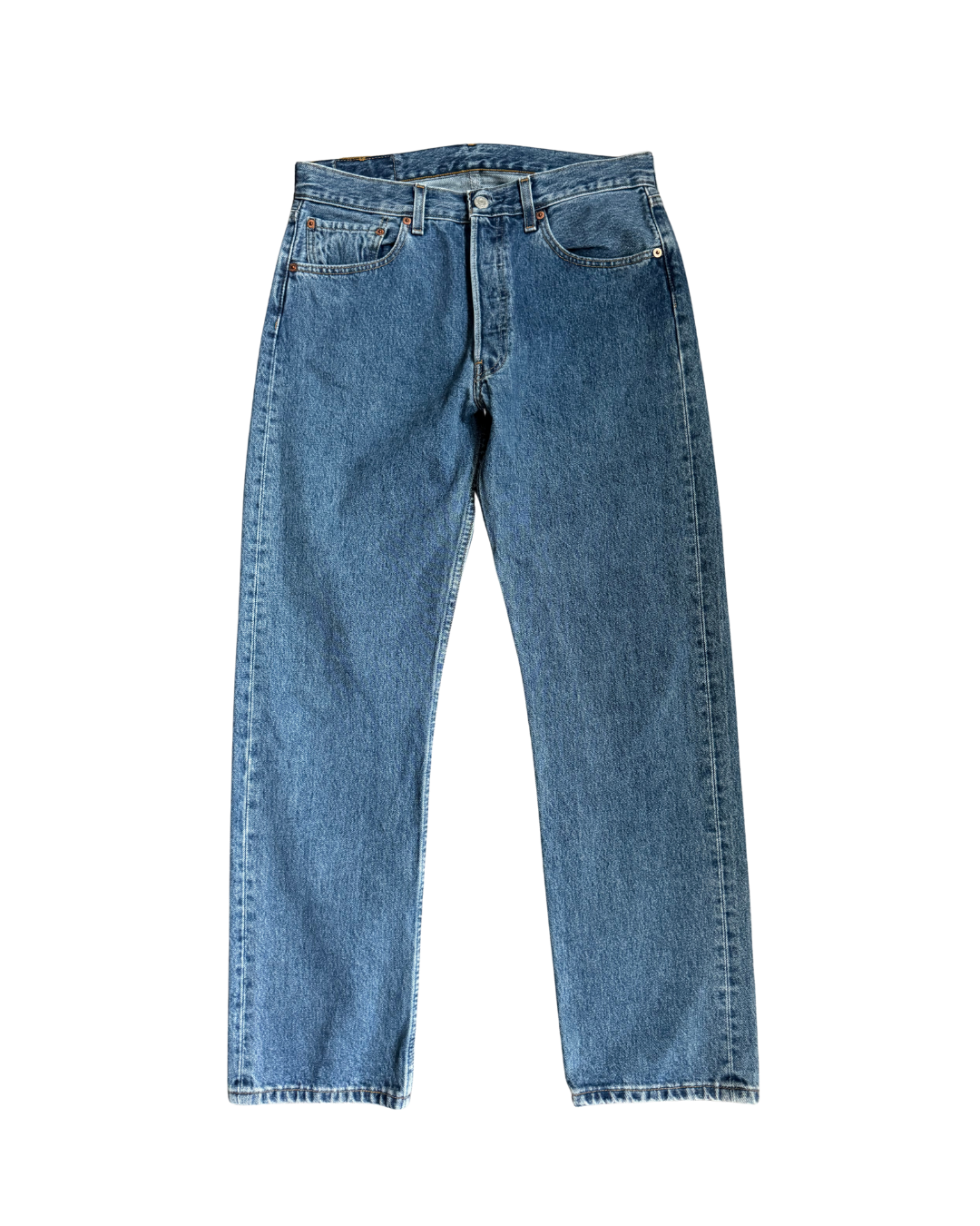 Vintage Levis 501: Mid Stonewash ( W31 L30)
