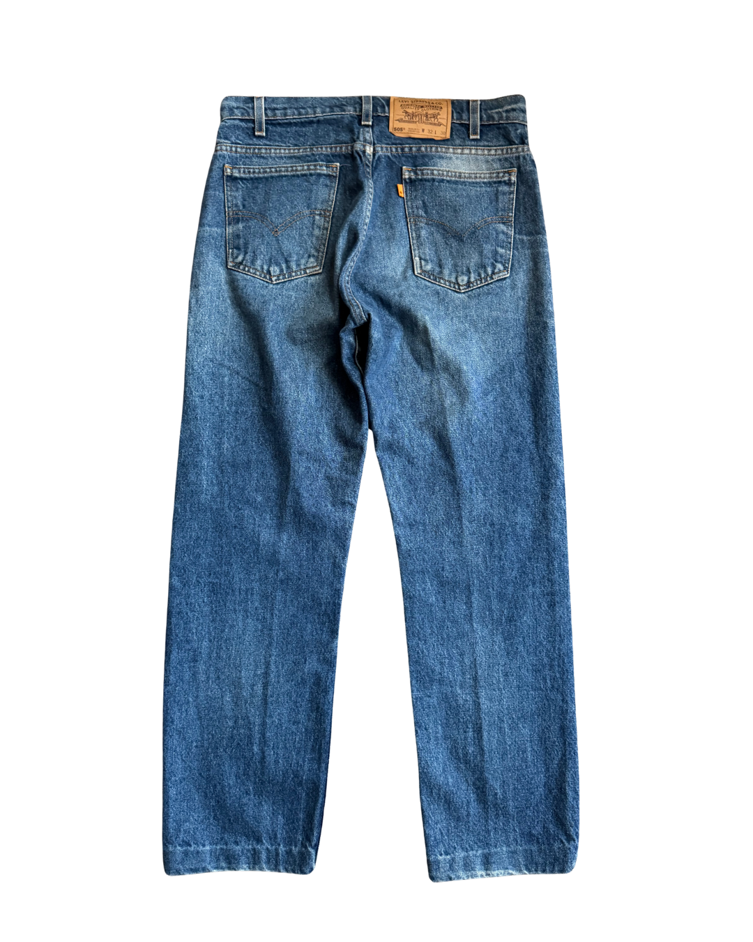 Vintage Levis 505 Orange Label: W30 L28