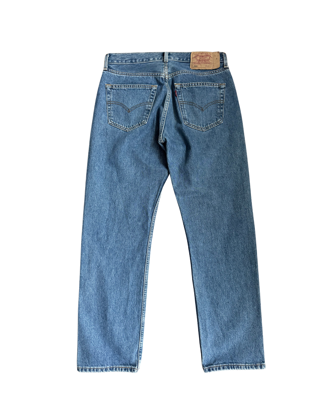 Vintage Levis 501: Mid Stonewash ( W31 L30)