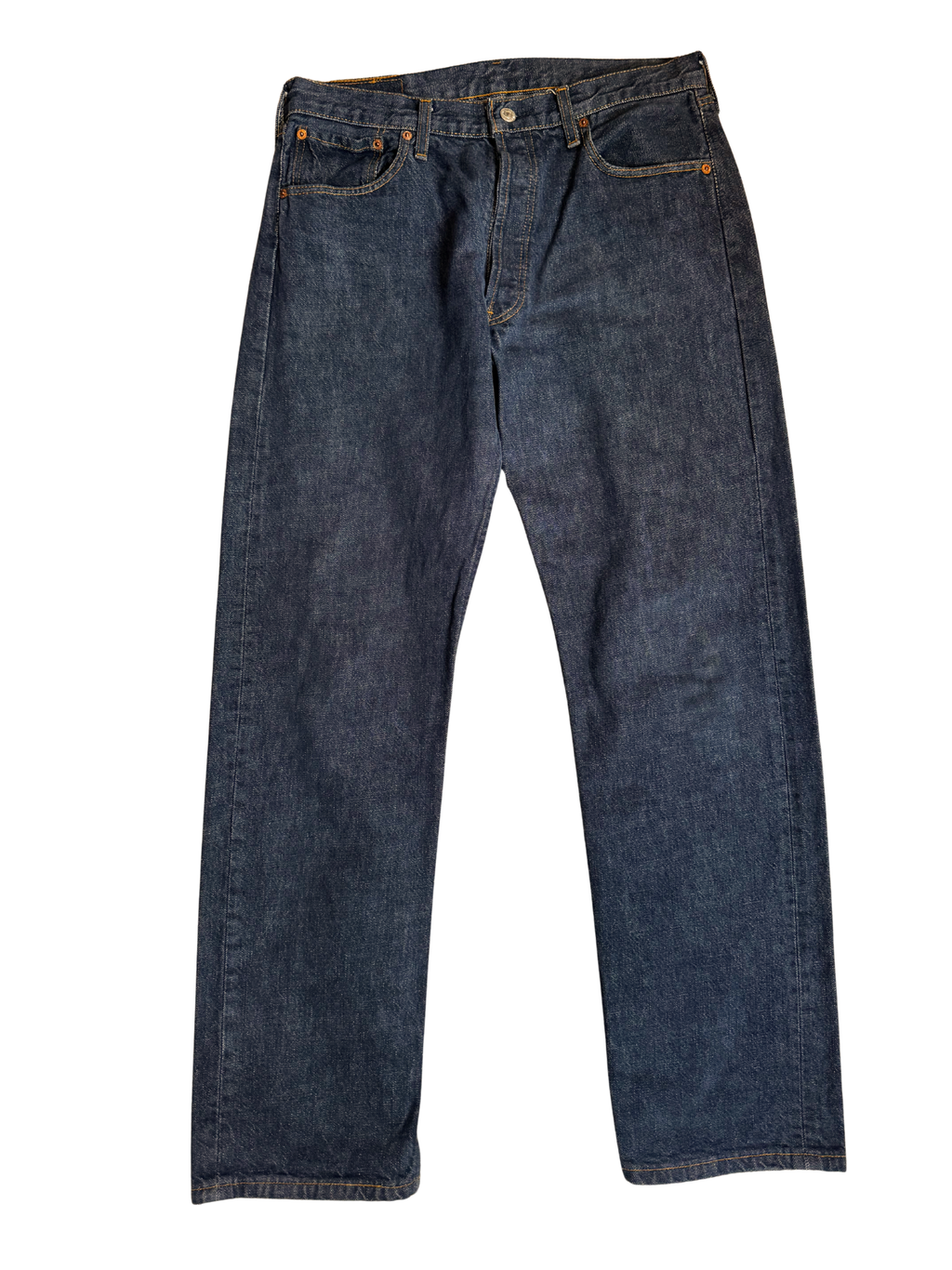 Vintage Levis 501 Dark Blue Indigo : W33 L31