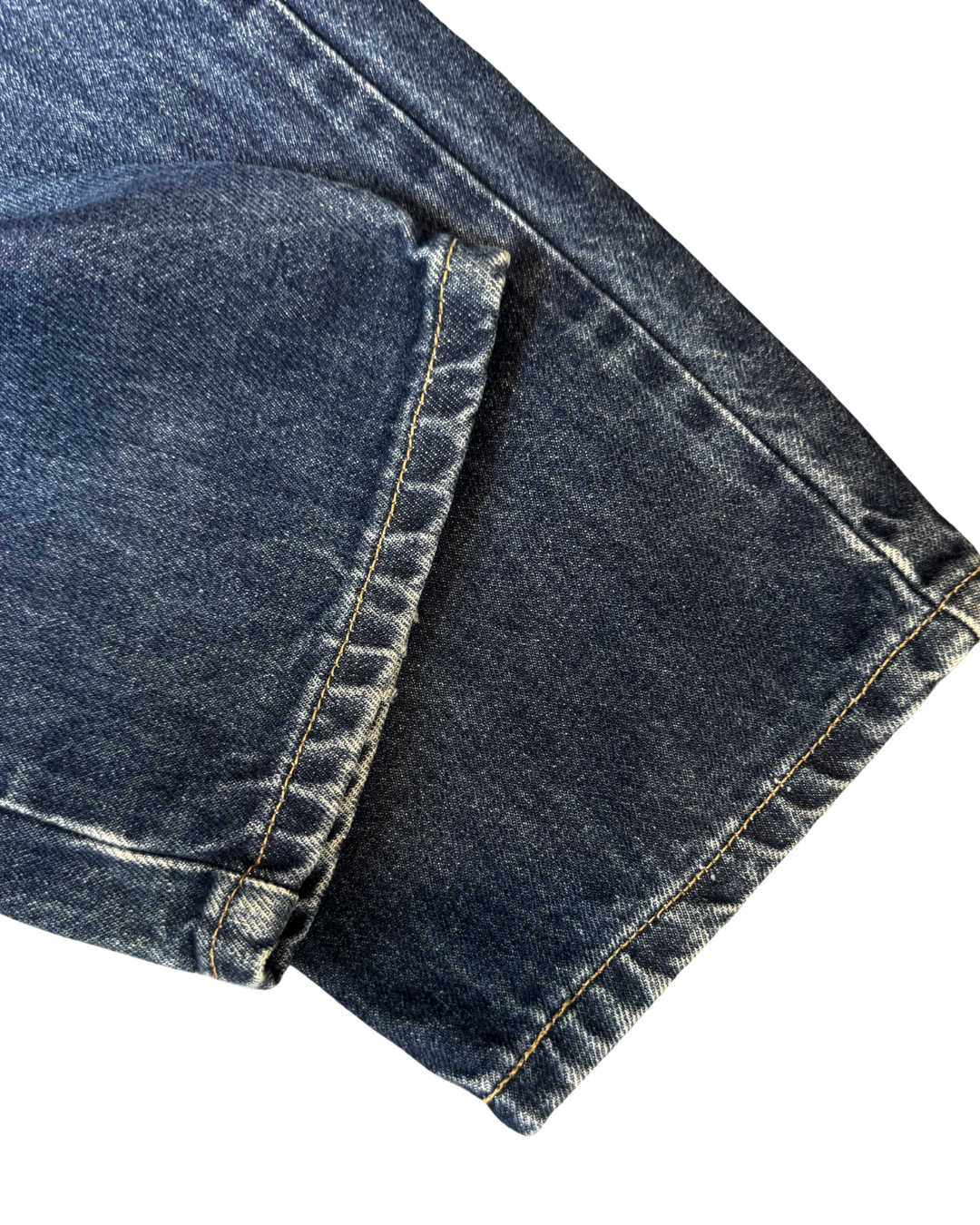 Vintage Levis 521 Straight Ink Blue: W28 L33