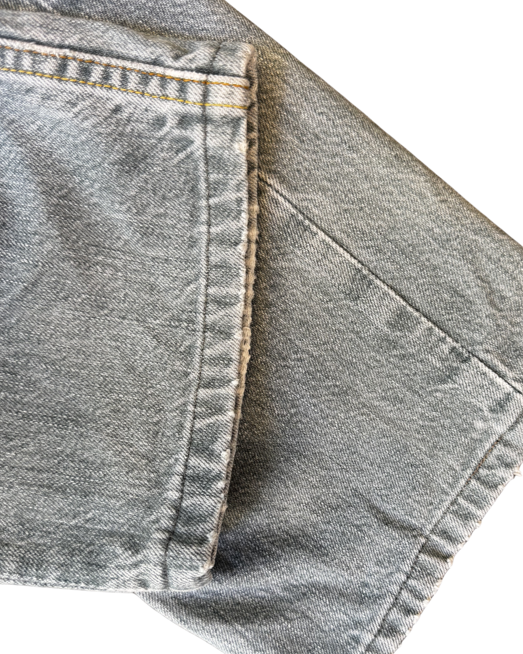 Vintage Levis 501 USA Grey/Blue: W28 L29