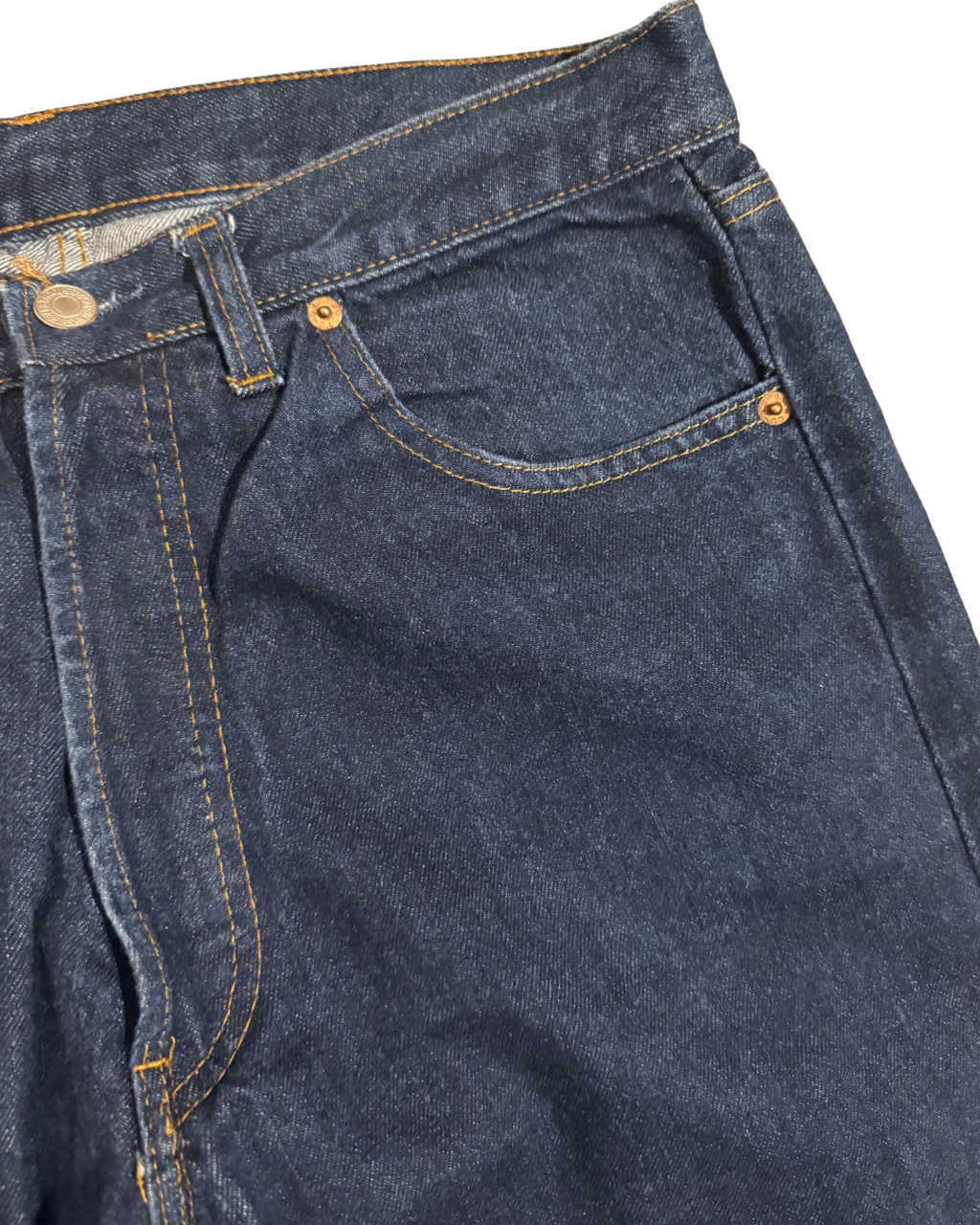 Vintage Levis 501: Deep Blue (W31 L34)