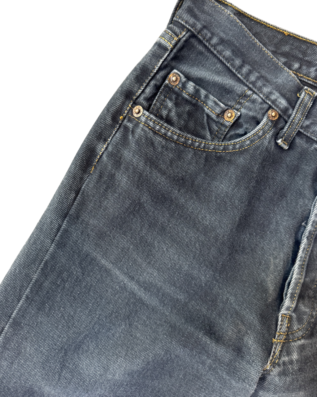 Vintage Levis 501 Navy Black : W28 L28