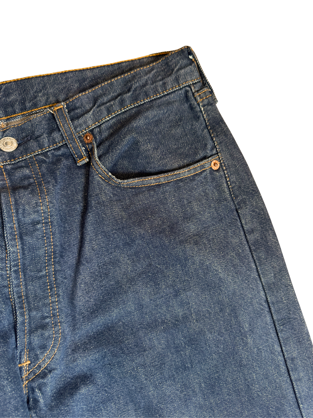 Vintage Levis 501 Dark Blue Indigo : W33 L31