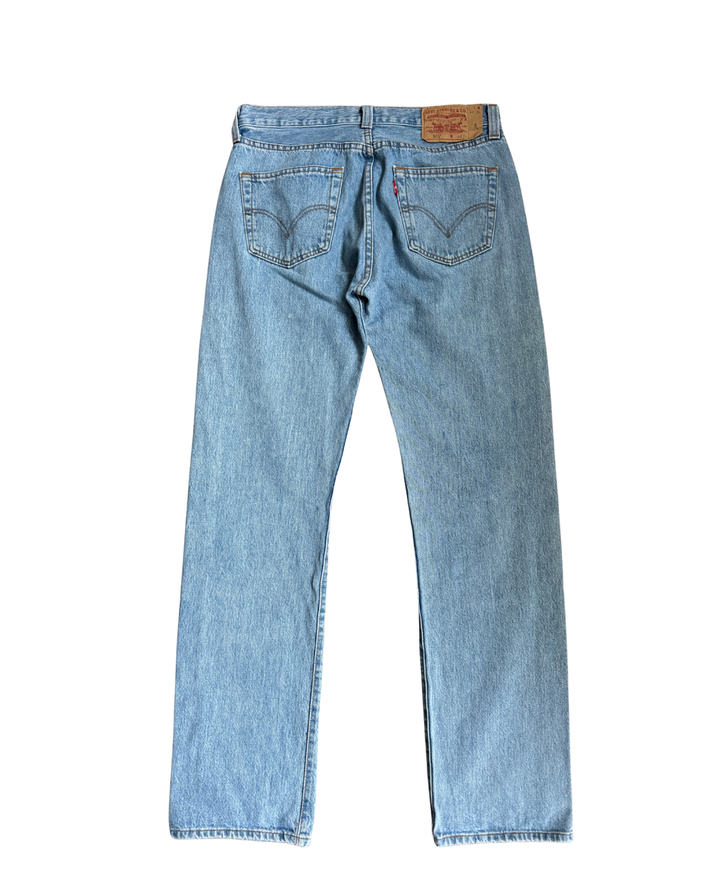 Vintage Levis 501: Light Stonewash ( W32 L34)