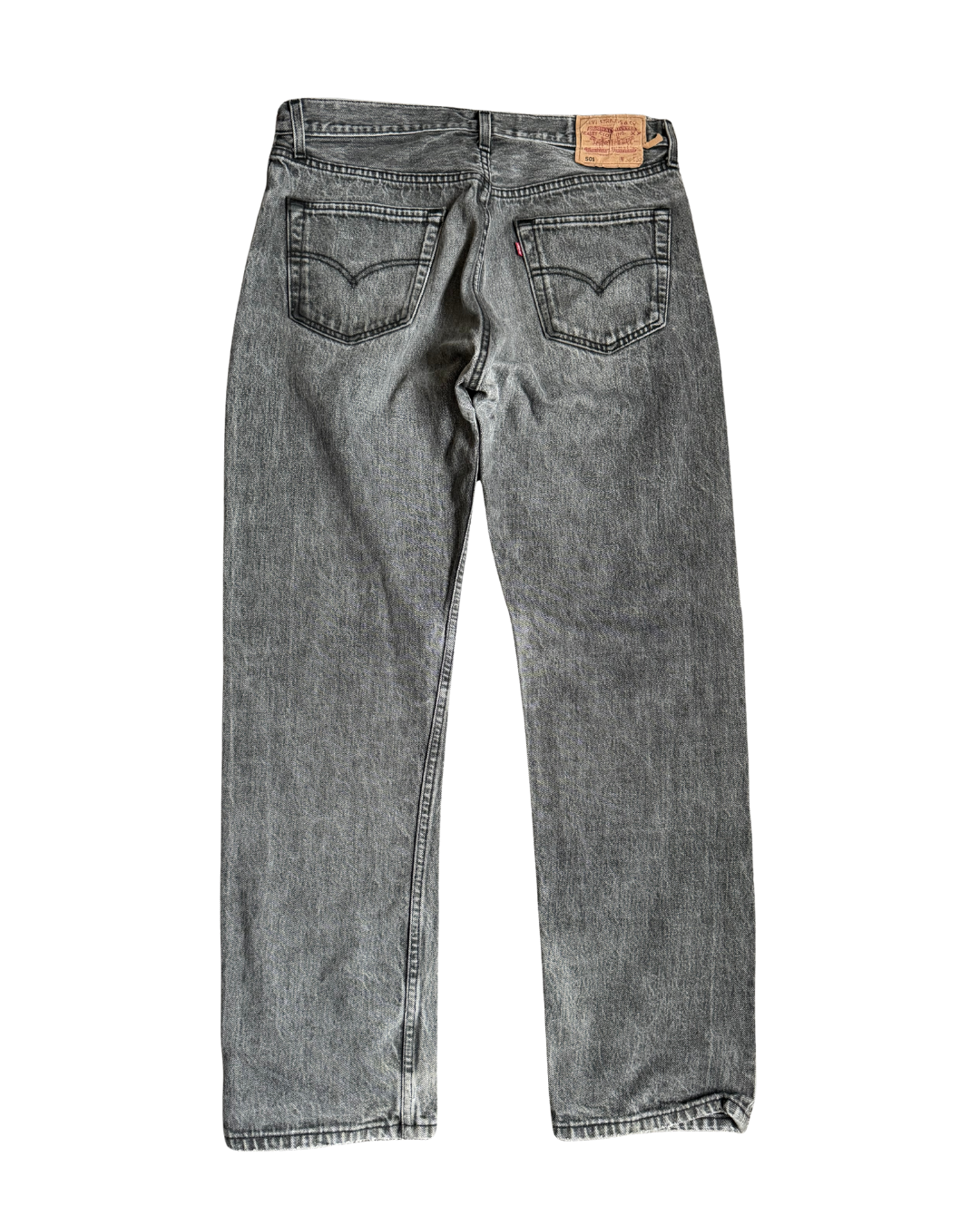 Levis 501 Made in UK Charcoal W34 L32