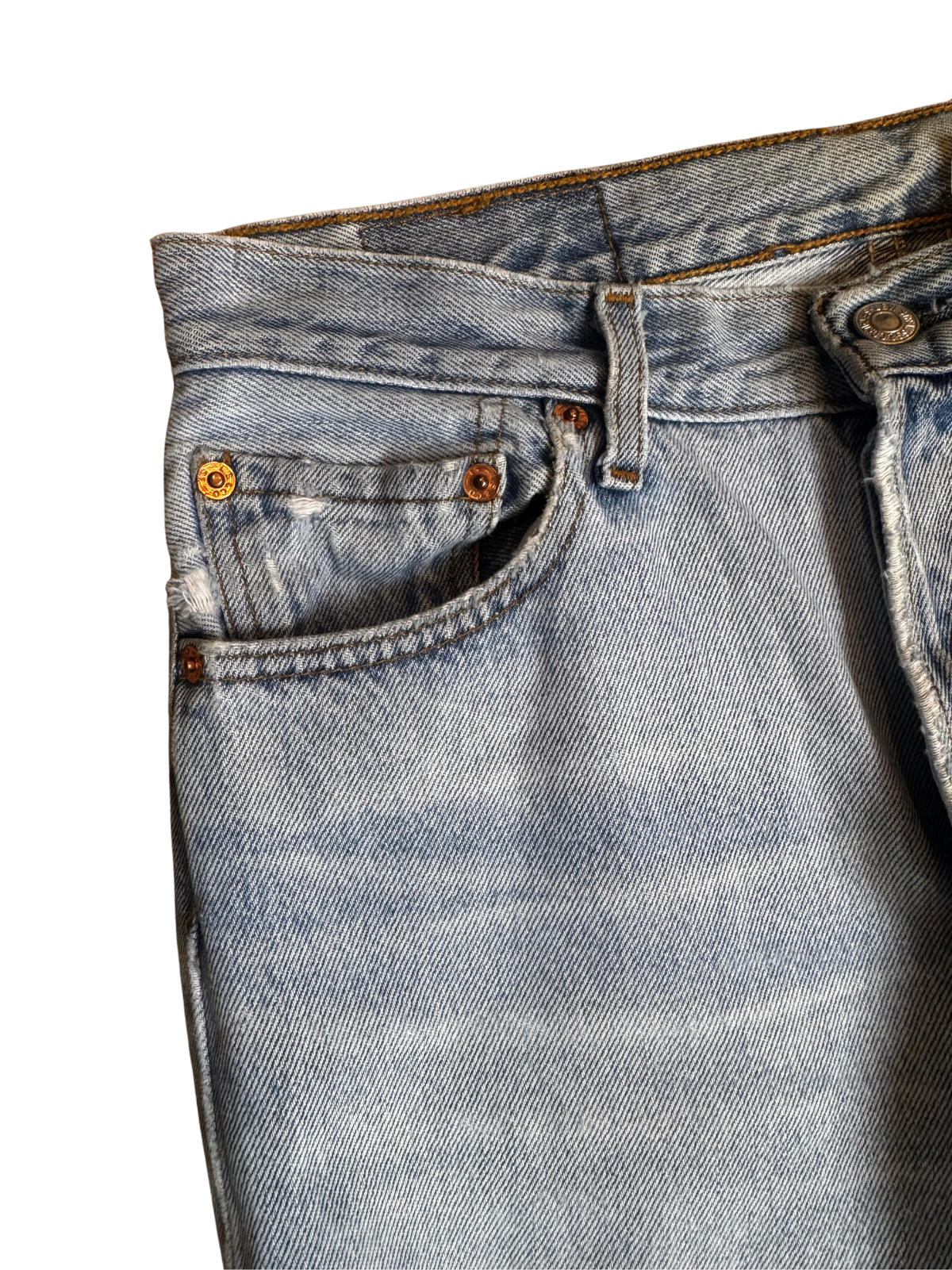 Vintage Levis 501 Light Stonewash : W30 L32