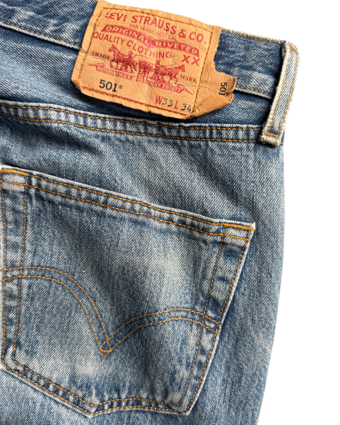 Levis 501 W33 L27.5