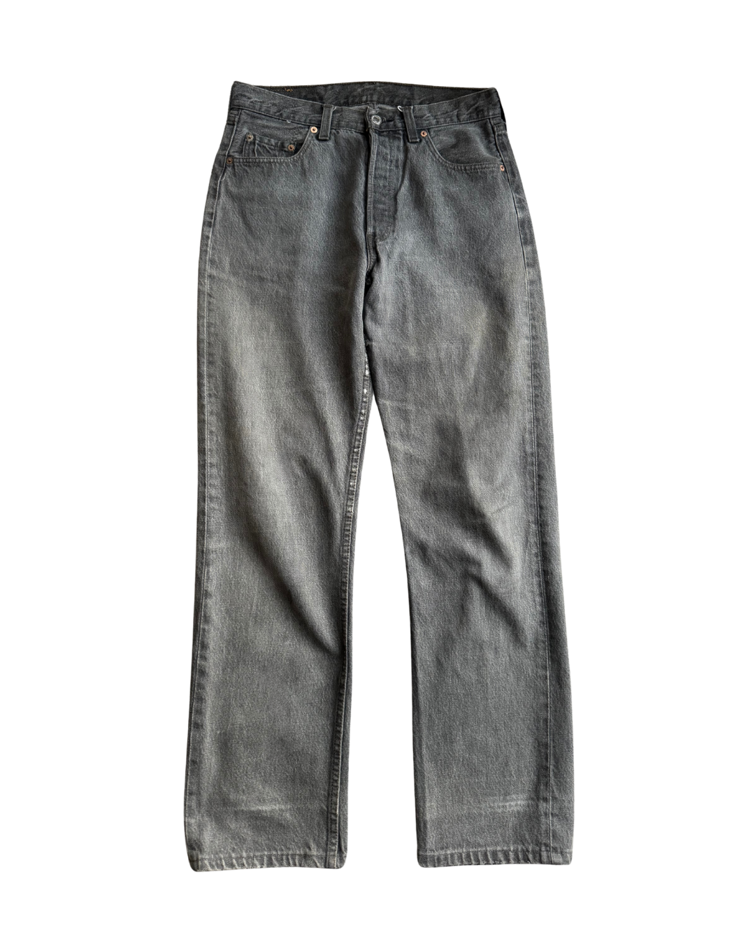 Vintage Levis 501: 90s Grey (W29 L30.5)