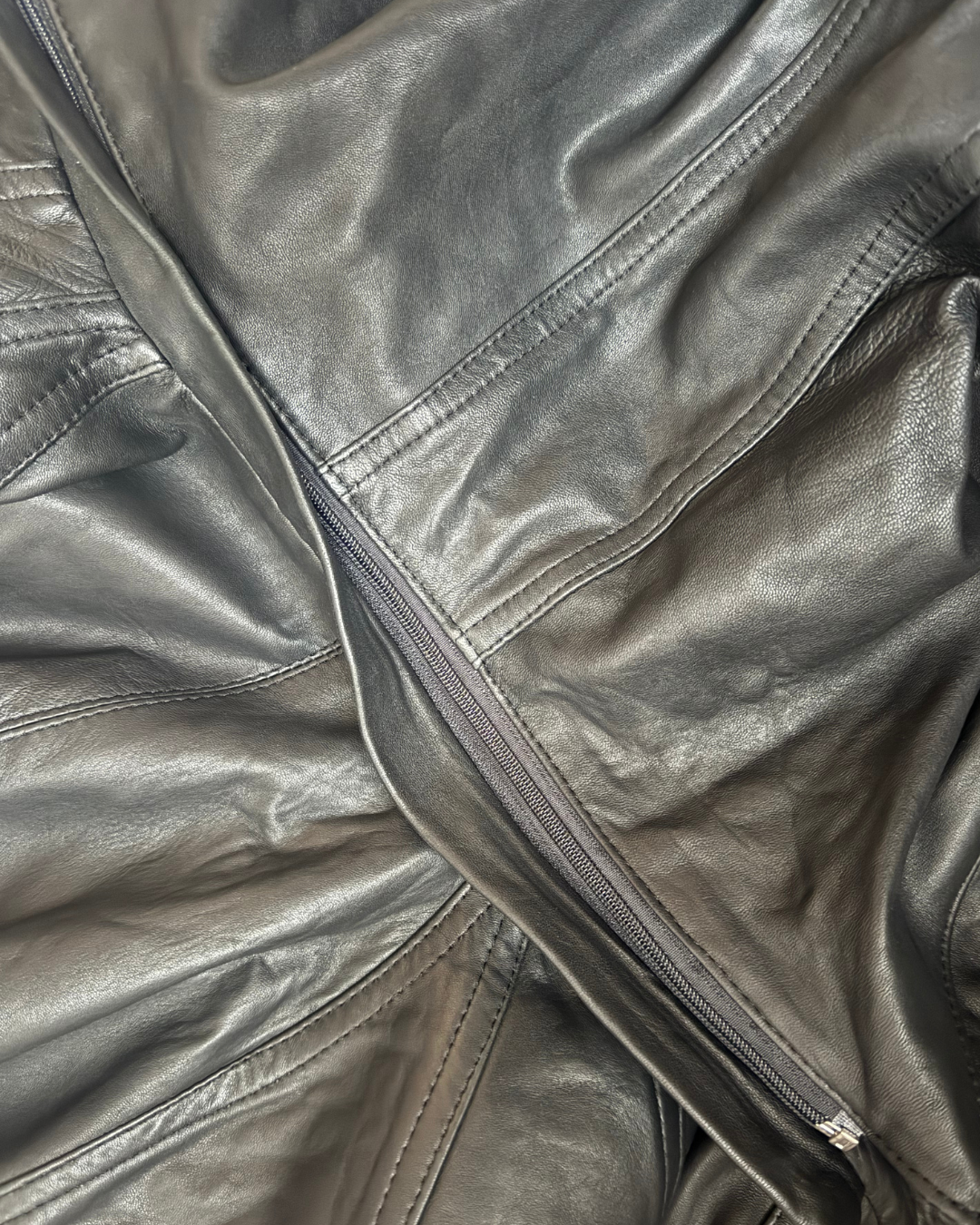 Vintage Funnel Jacket with removable hood (Black)