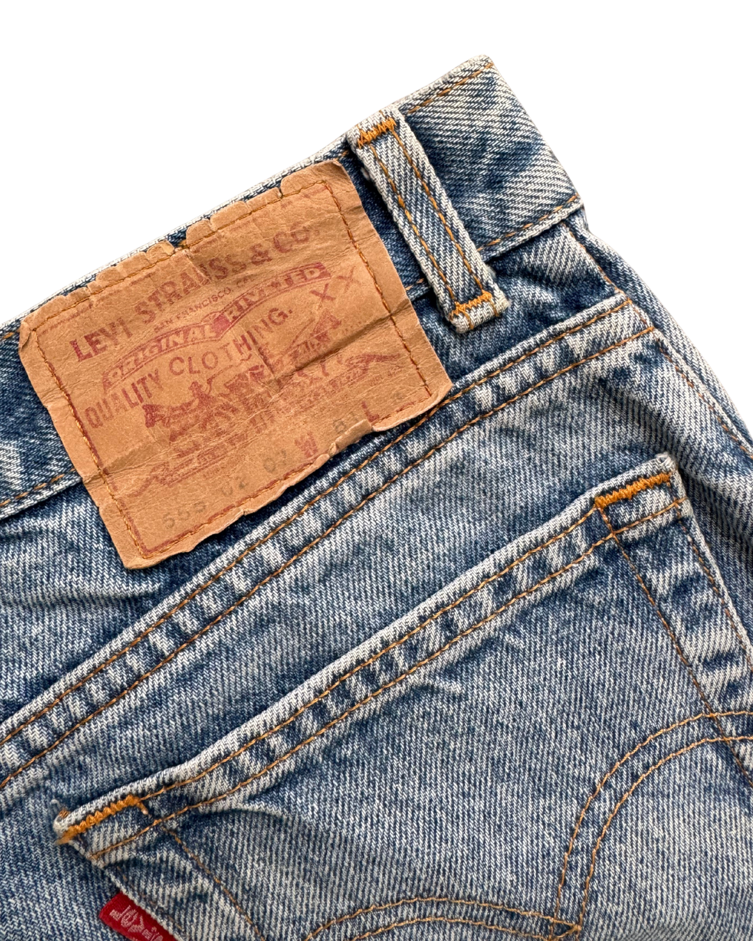 Levis 555 W30 L32 1987 (Stonewash)