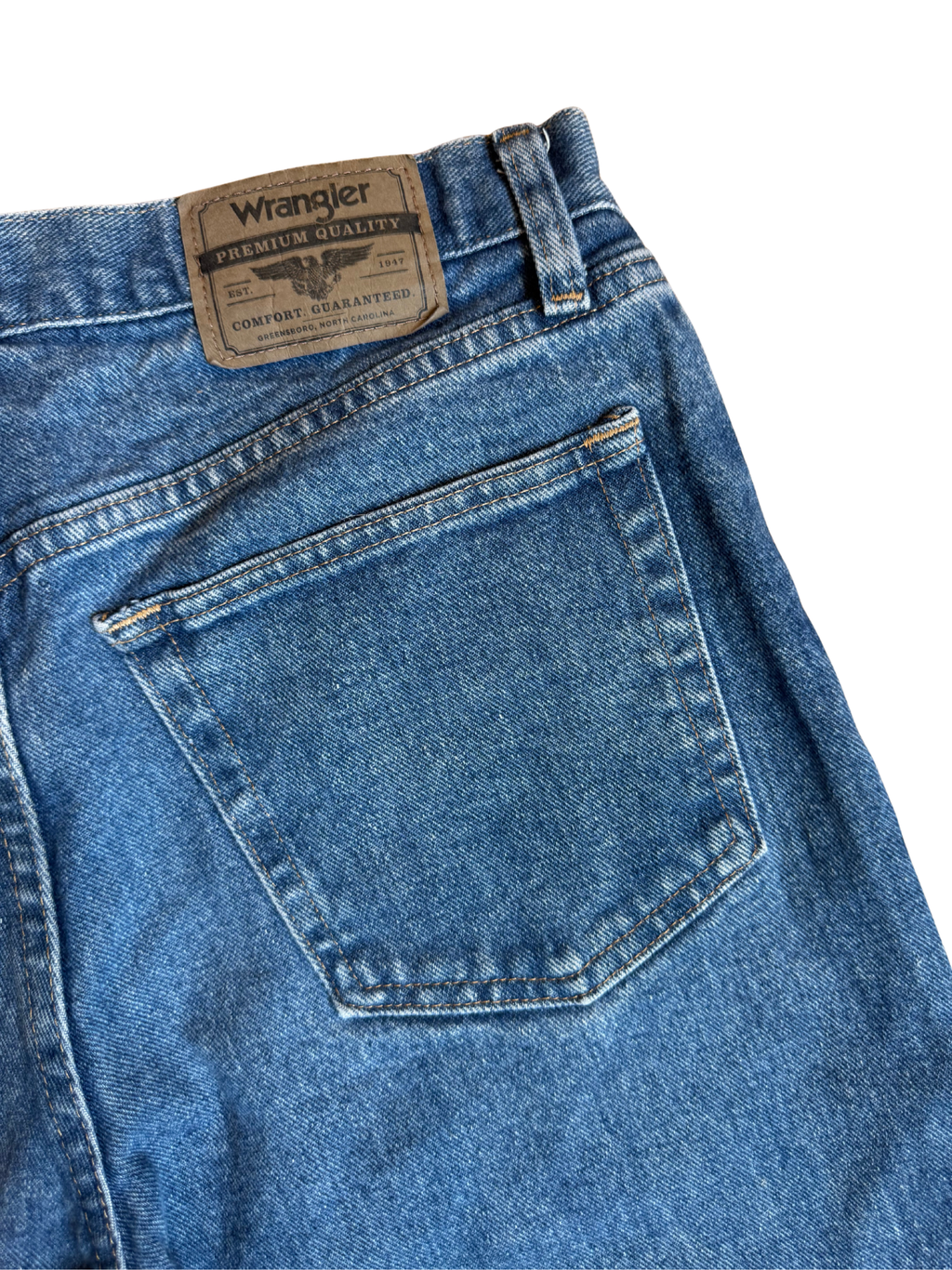 Vintage Wrangler Mid Blue Short : W32