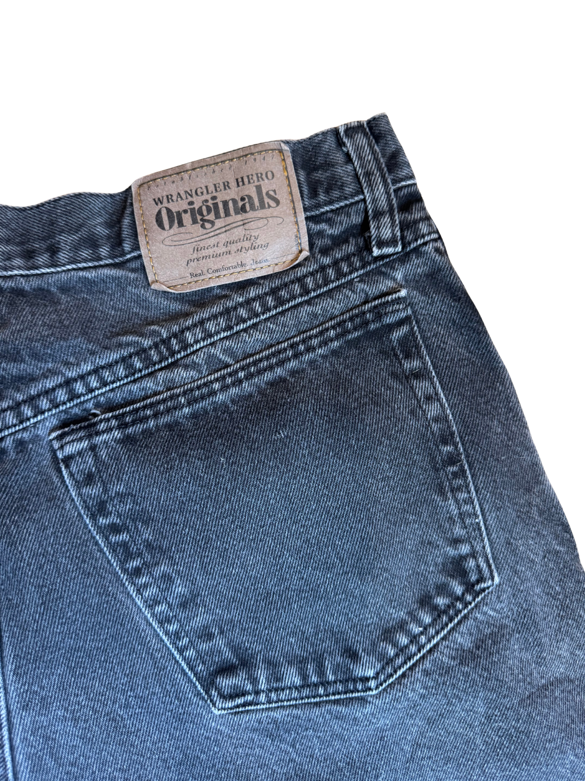 Vintage Wrangler 90s Charcoal Short : W32