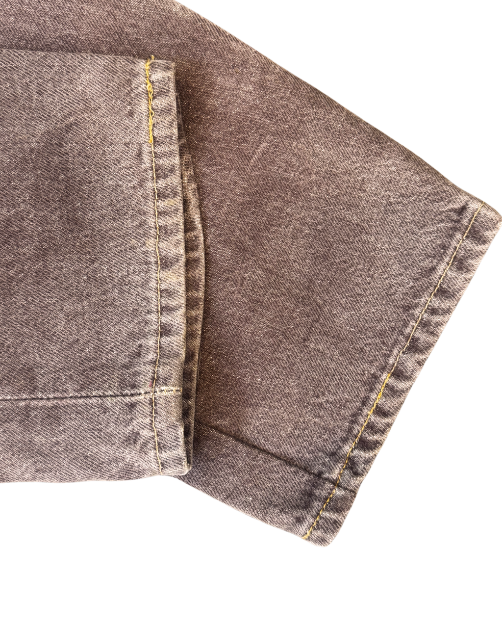 Vintage Levis 501 90s Mauve Brown: W28 L36
