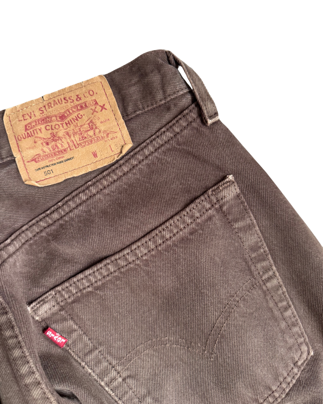 Vintage Levis 90s Brown (W28 L35)