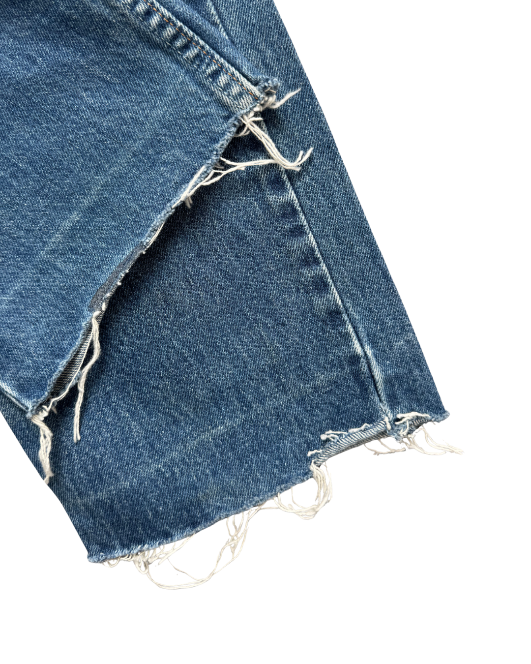 Levis 521 W31 L29 (Mid Blue/Raw Hem)