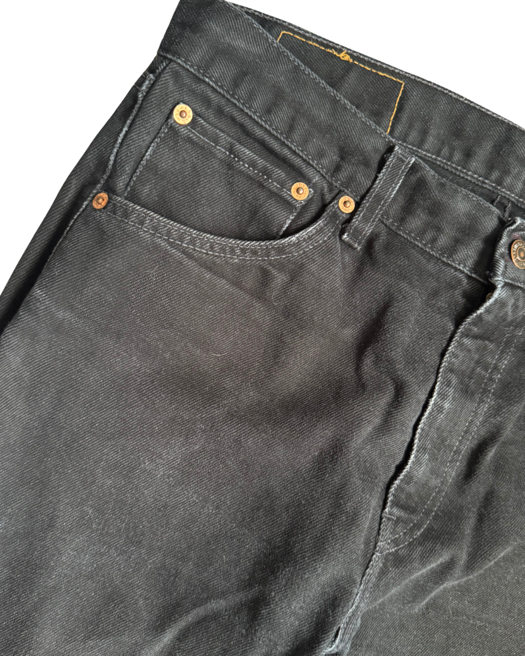 Levis 521: Noir Black (W33 L32)