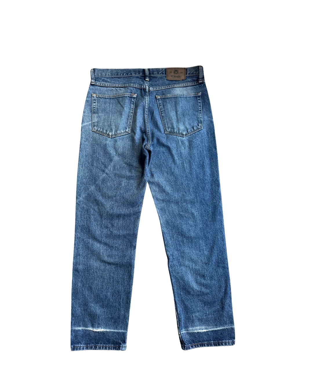 Wrangler Straight Leg: Ink Blue (W34 L31)