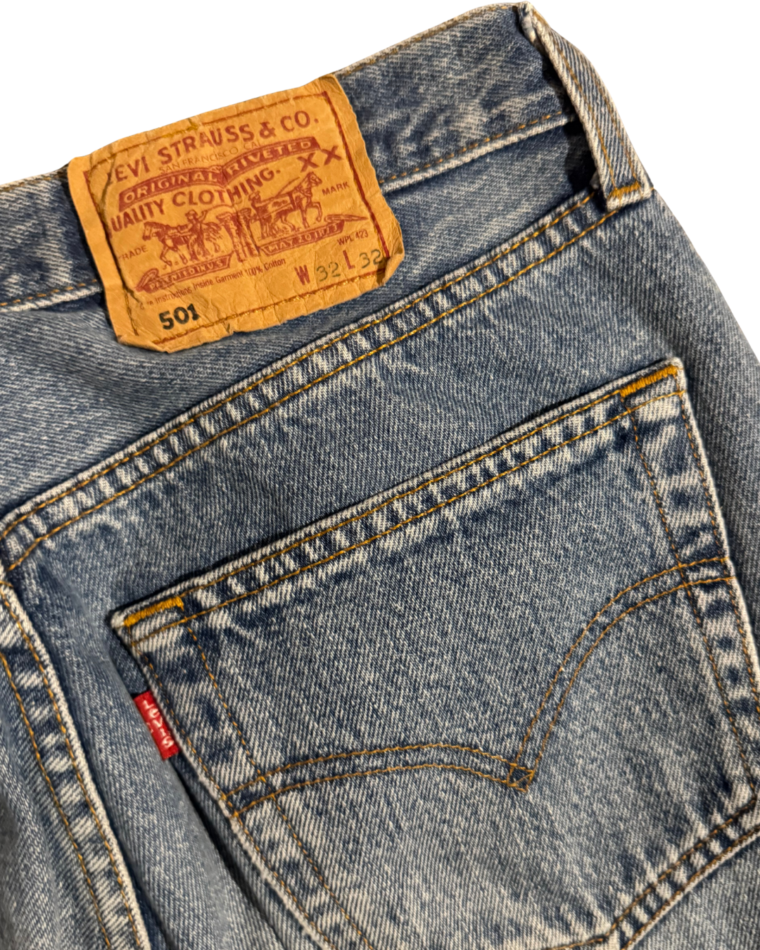 Vintage Levis 501: Stonewash (W30 L32)