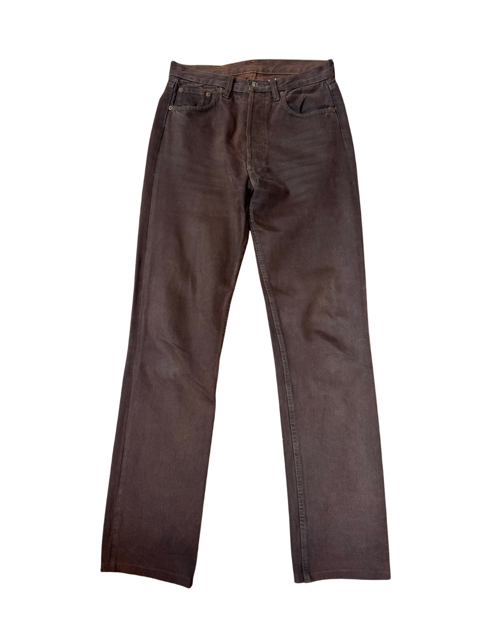 Levis 501 Chocolate: W29 L34