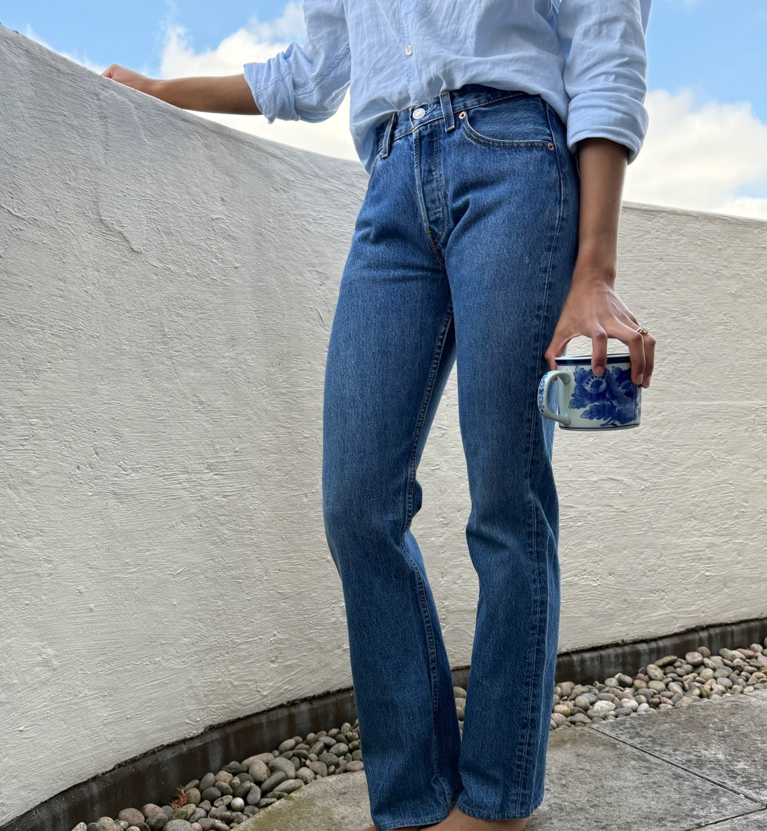 Levis 501 Mid Classic: W27 L31.5