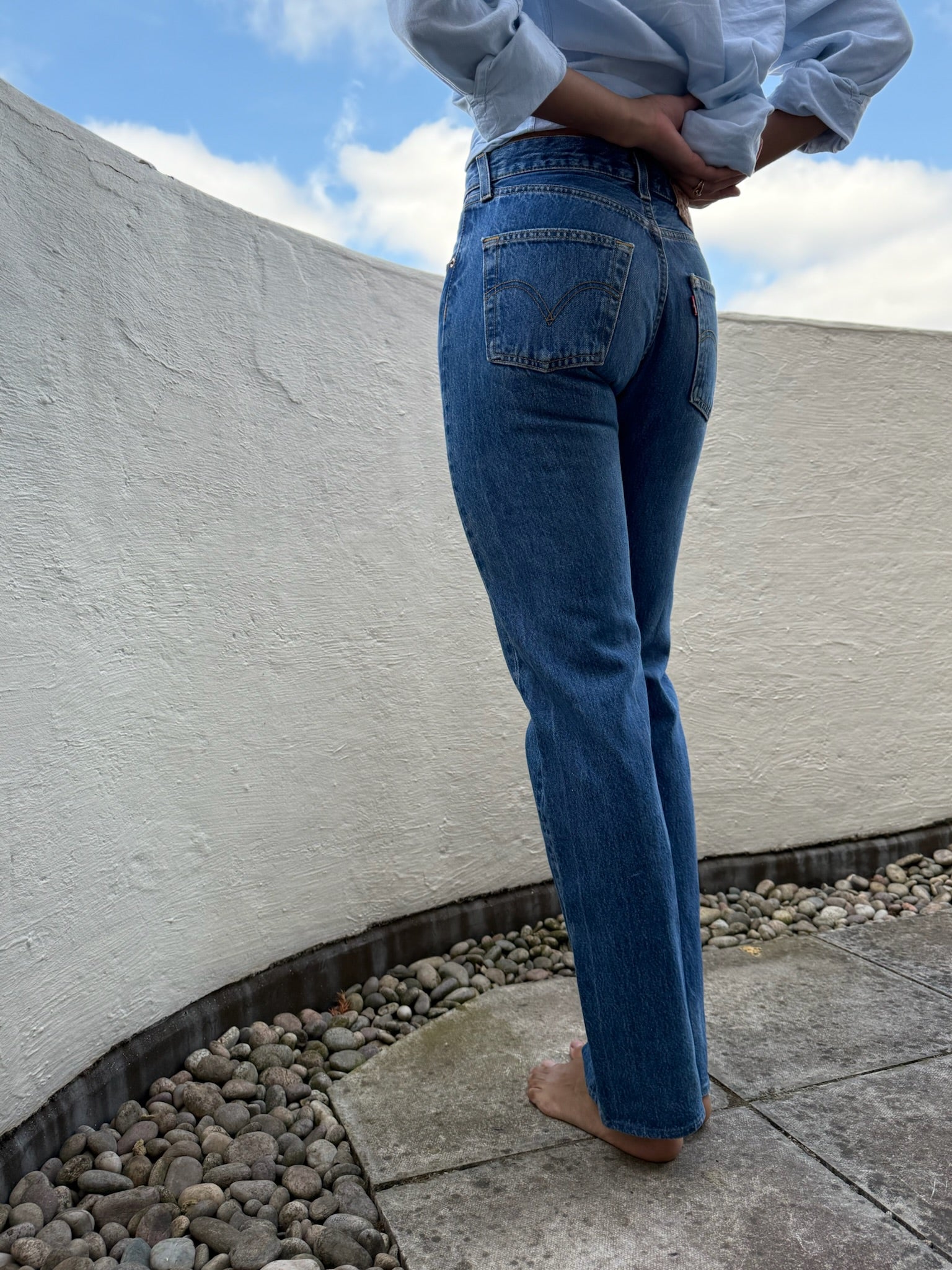 Levis 501 Mid Classic: W27 L31.5