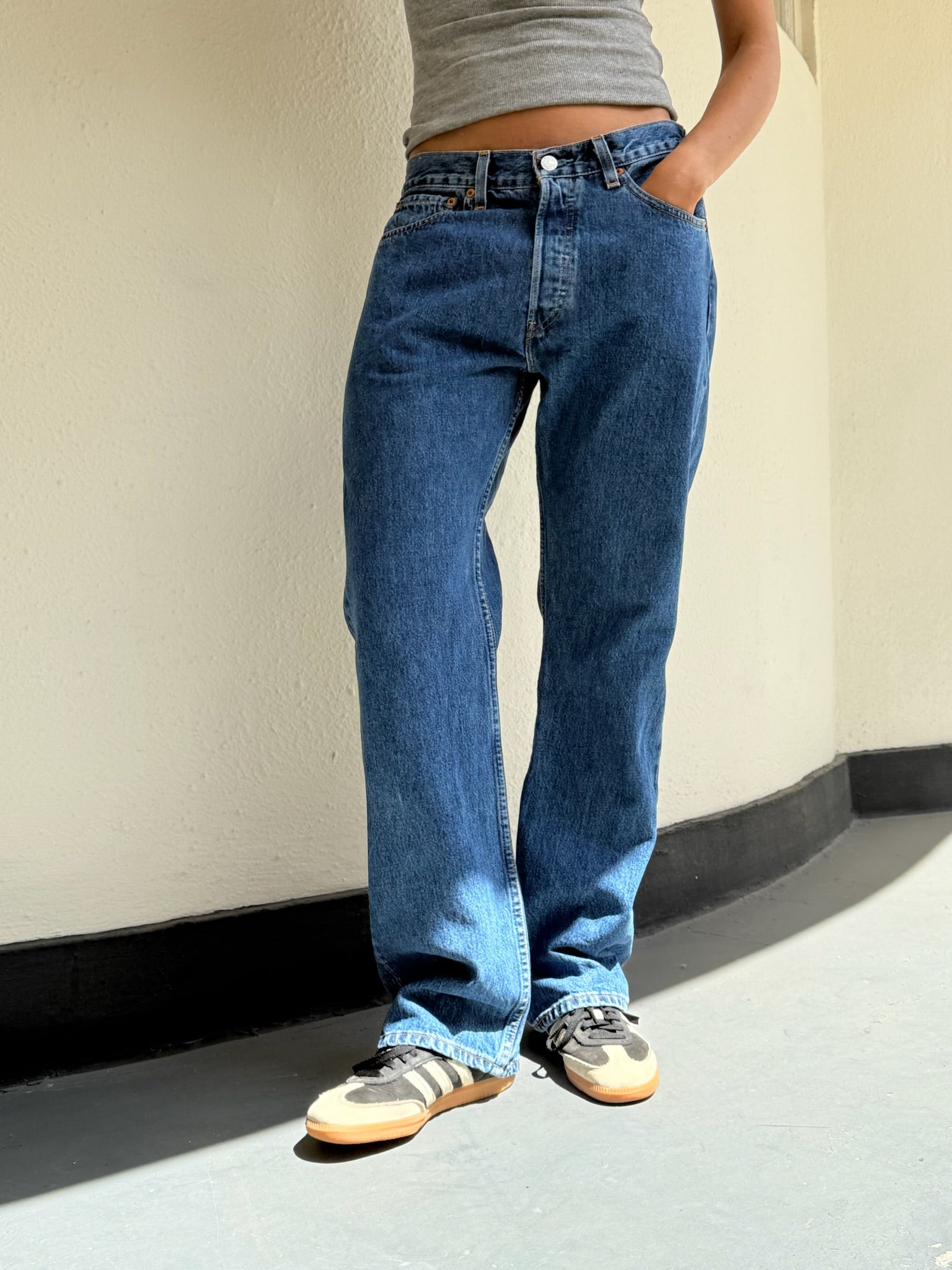 Levis 501 Mid Slouch: W31 L30