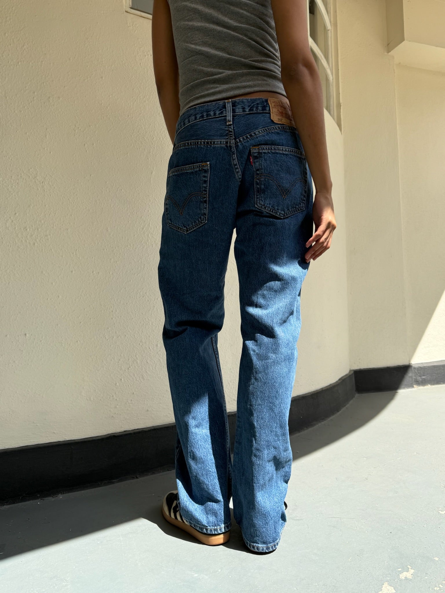 Levis 501 Mid Slouch: W31 L30