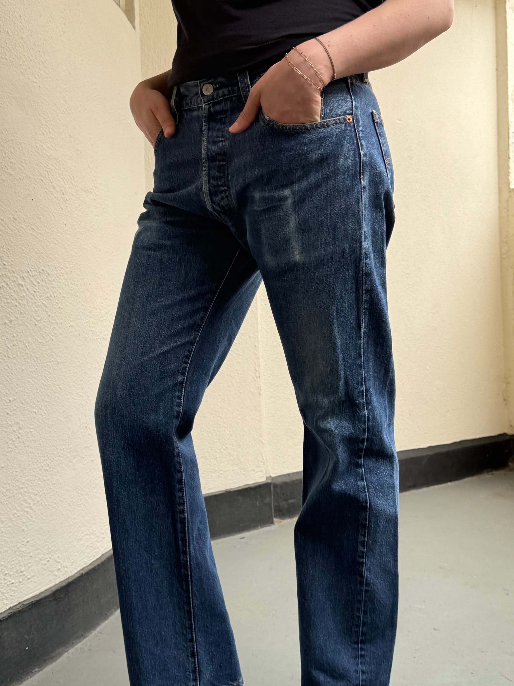 Levis 501 Wallet Patch: W33 L32