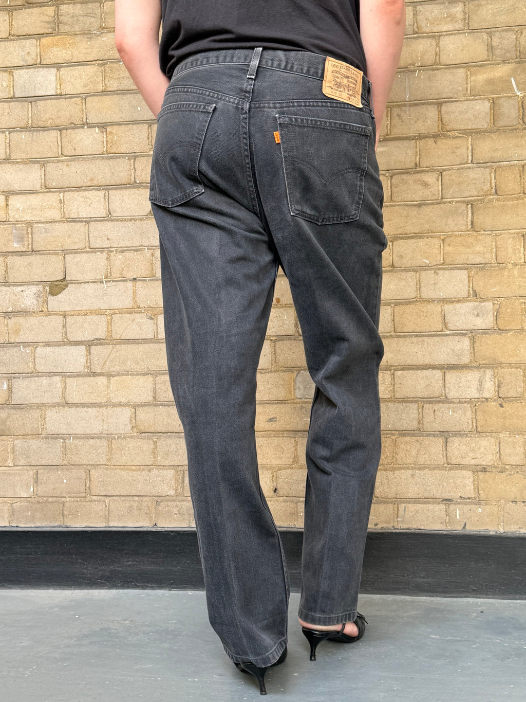LevIs 615 Charcoal: W36 L30