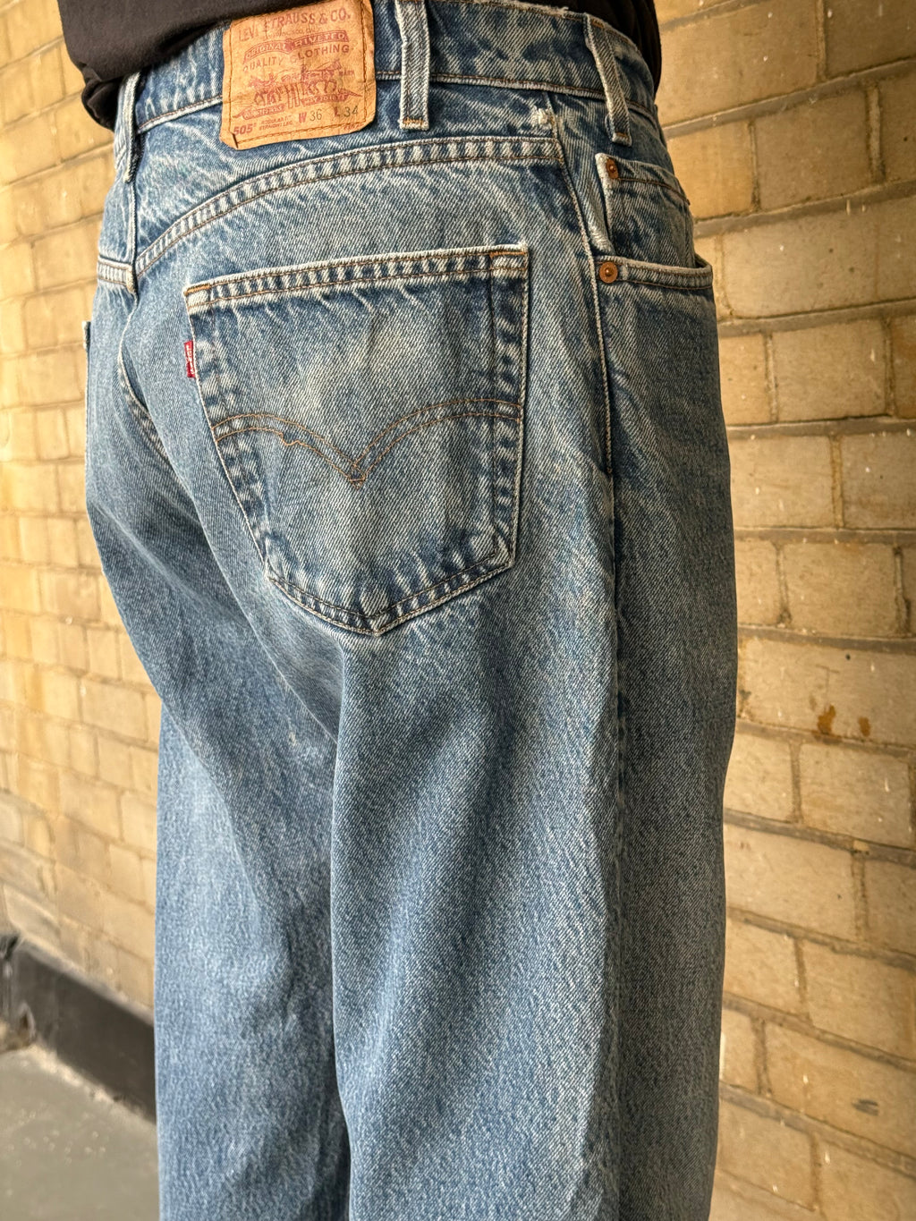 Levis 505 90s Slouch: W36 L34