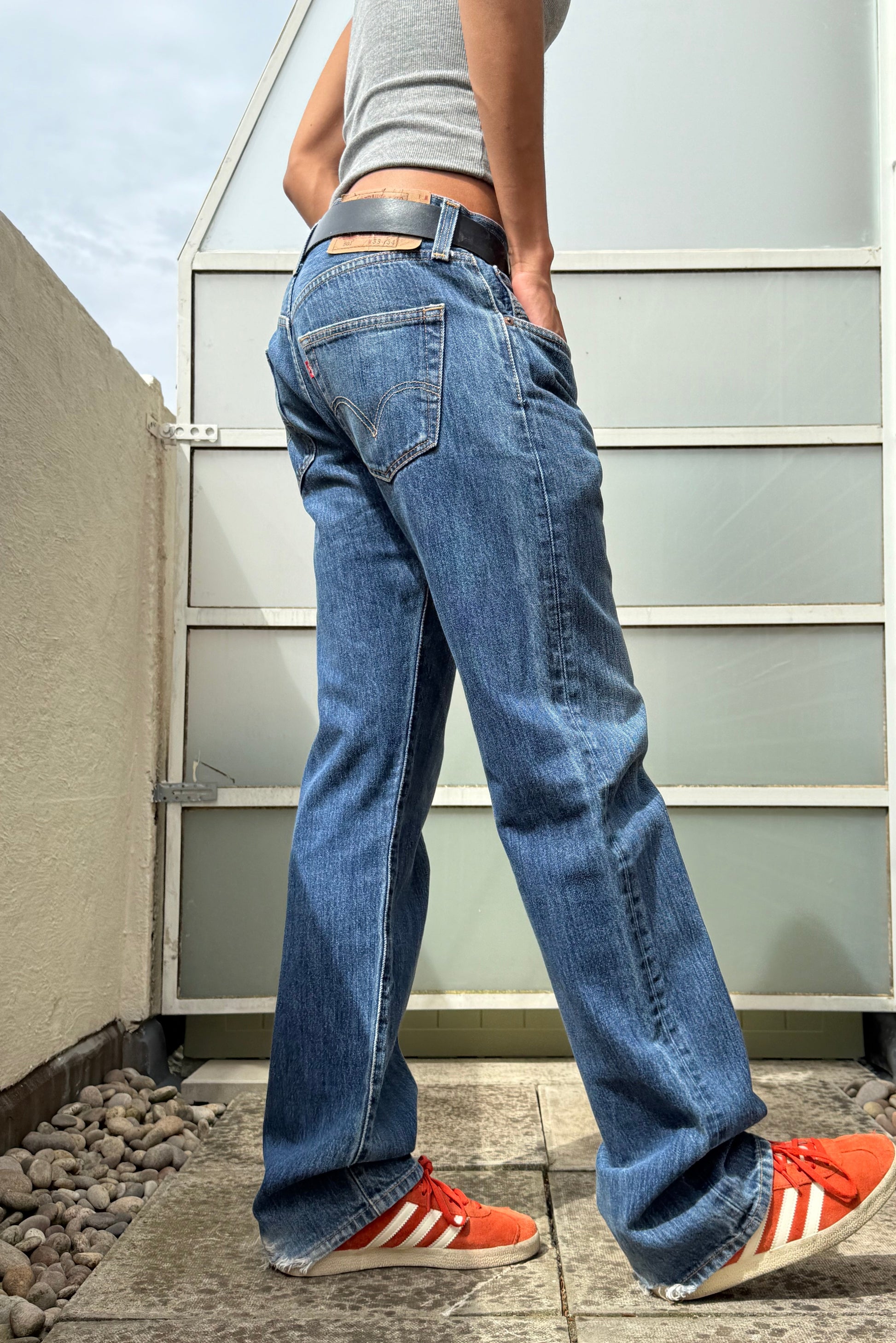 Levis 501 Slouch: W33 L33.5