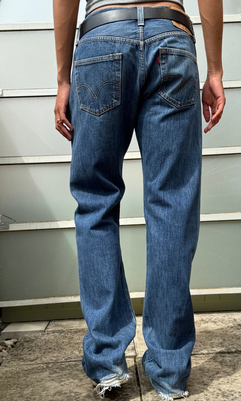 Levis 501 Slouch: W33 L33.5