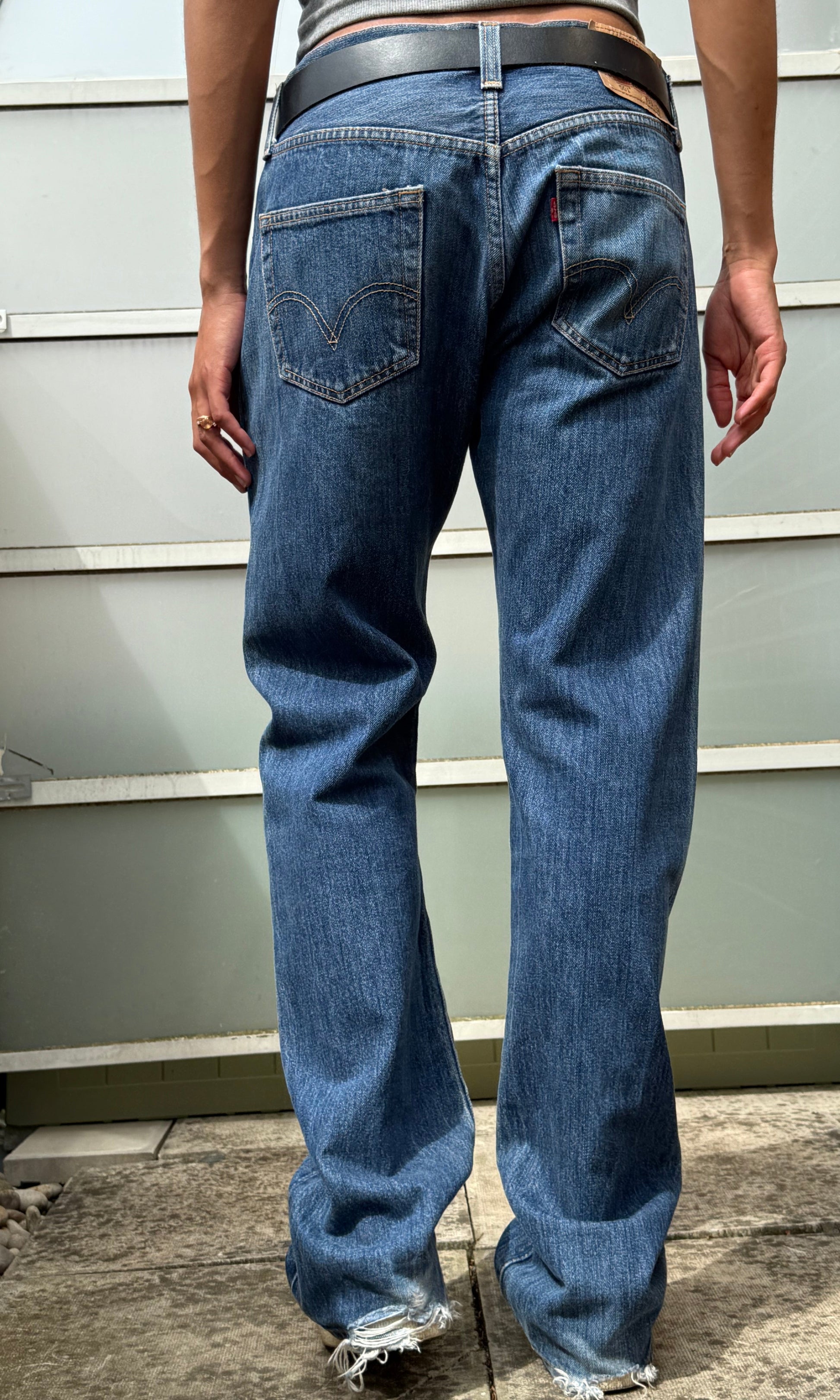 Levis 501 Slouch: W33 L33.5
