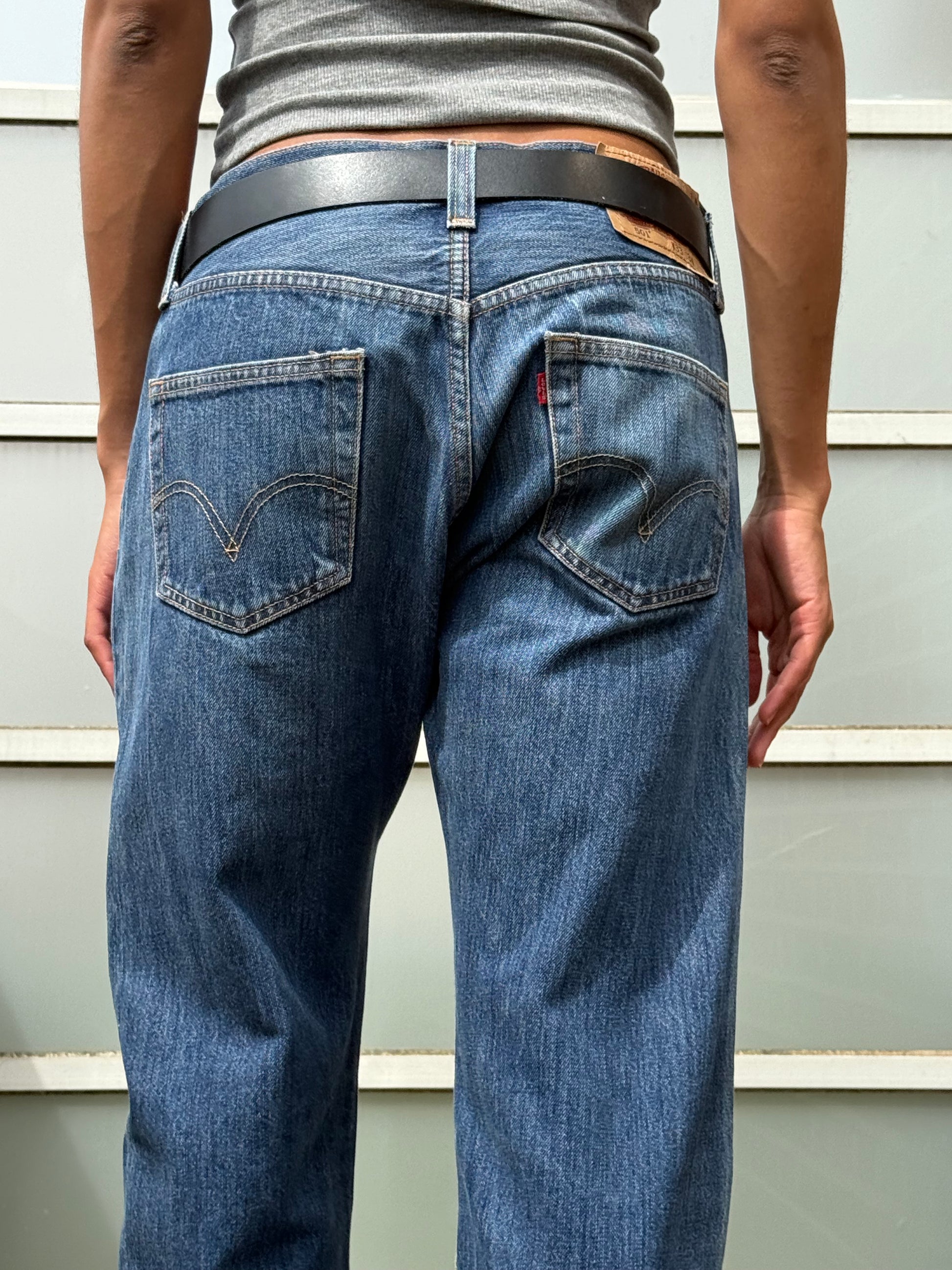 Levis 501 Slouch: W33 L33.5