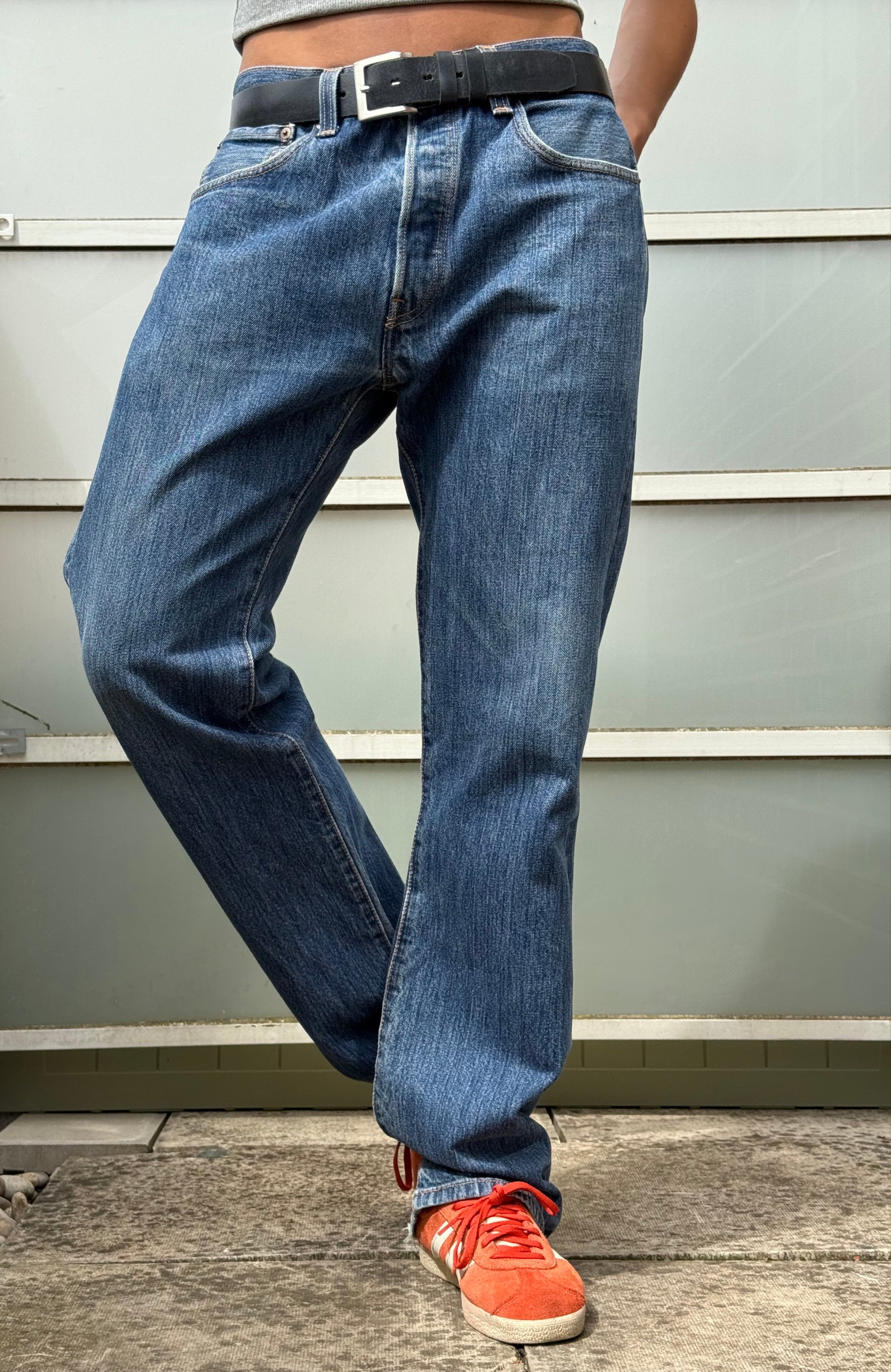 Levis 501 Slouch: W33 L33.5