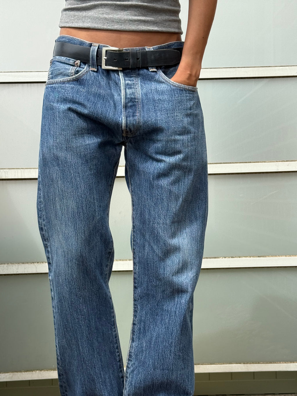 Levis 501 Slouch: W33 L33.5
