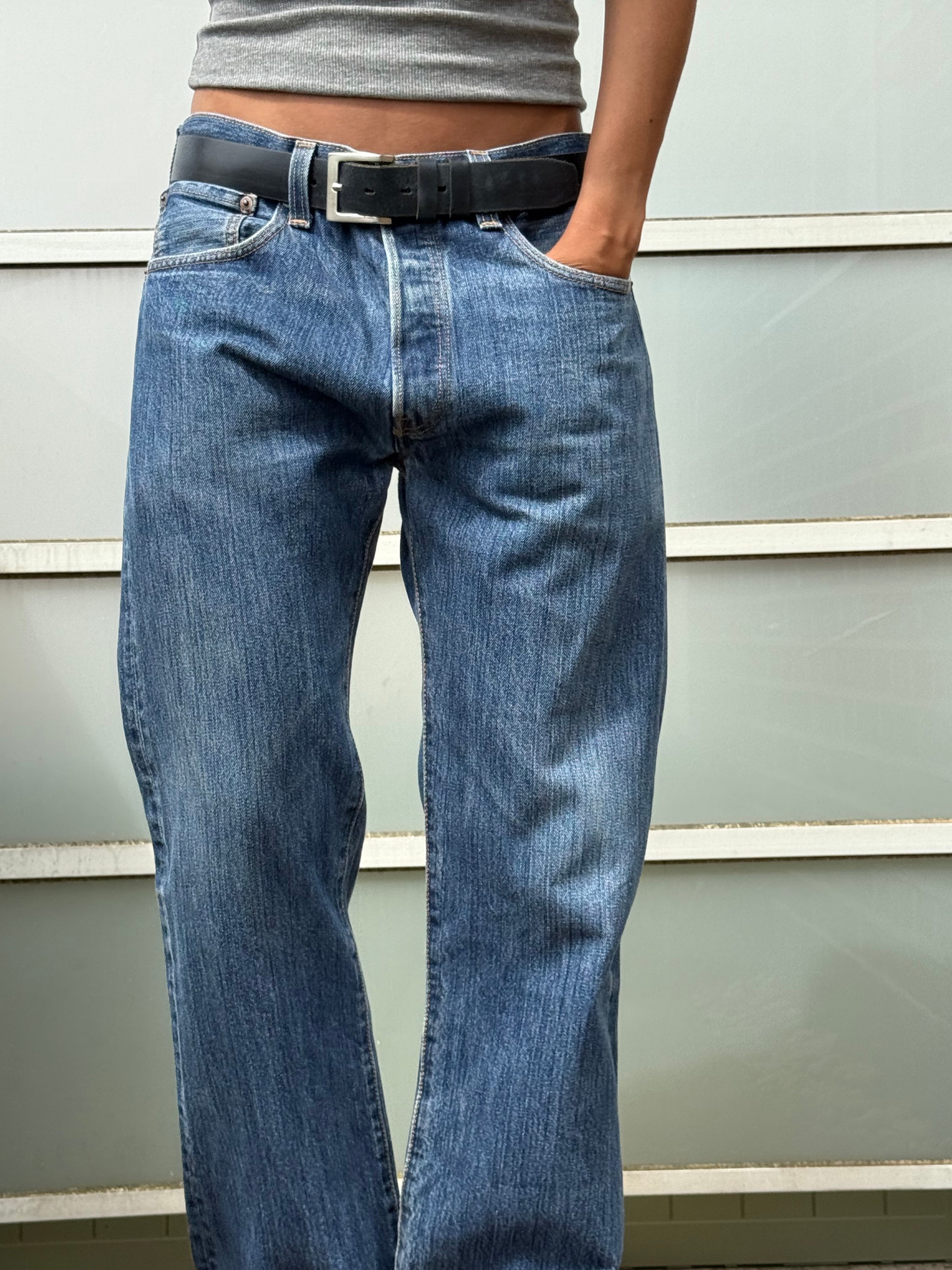 Levis 501 Slouch: W33 L33.5