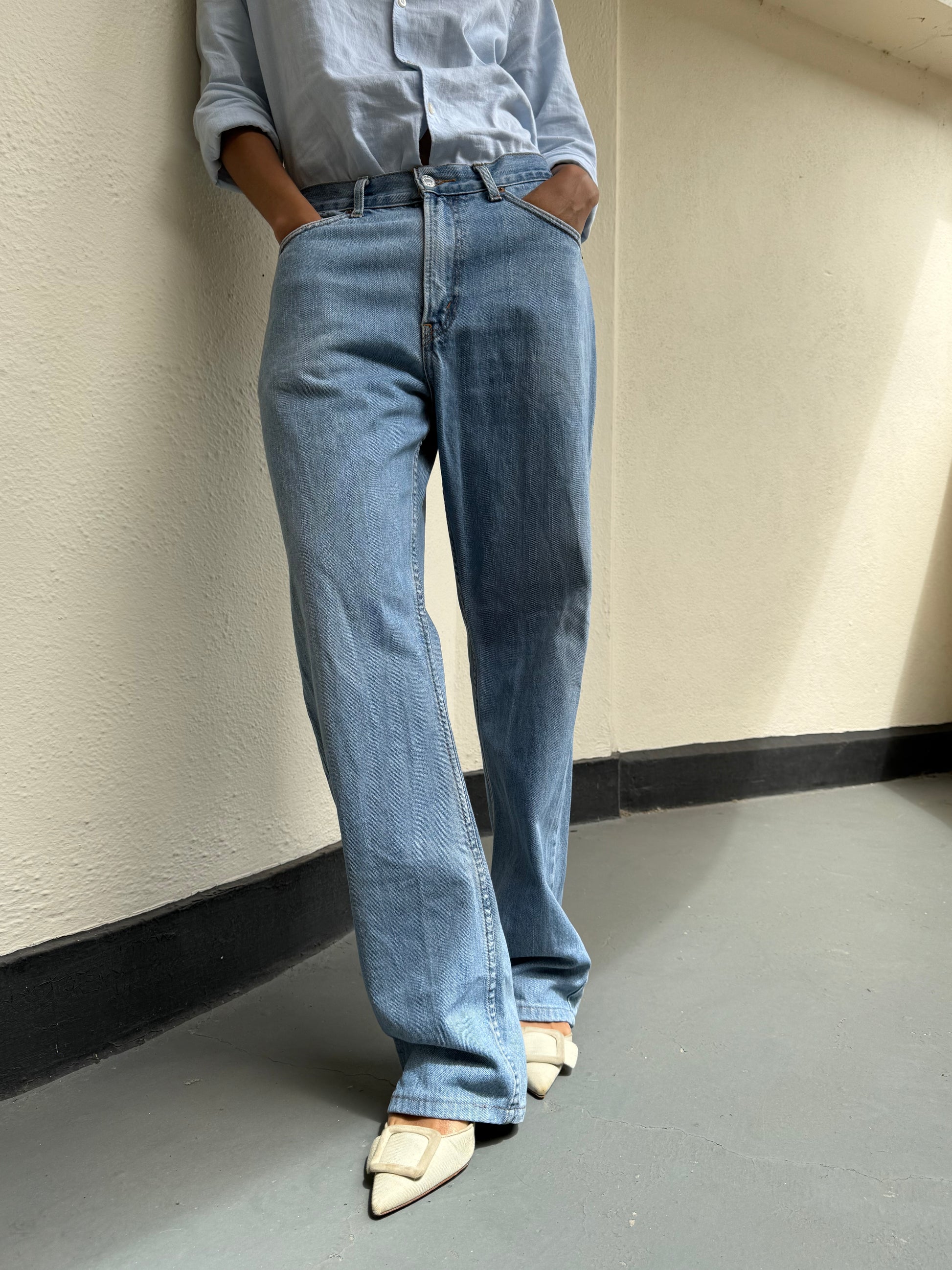 Levis 505 Slouch Straight: W33 L31