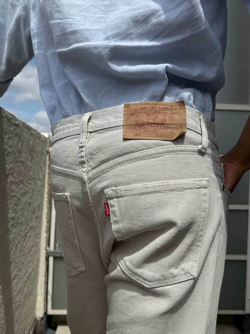 Levis 501 Butter : W32 L29.5