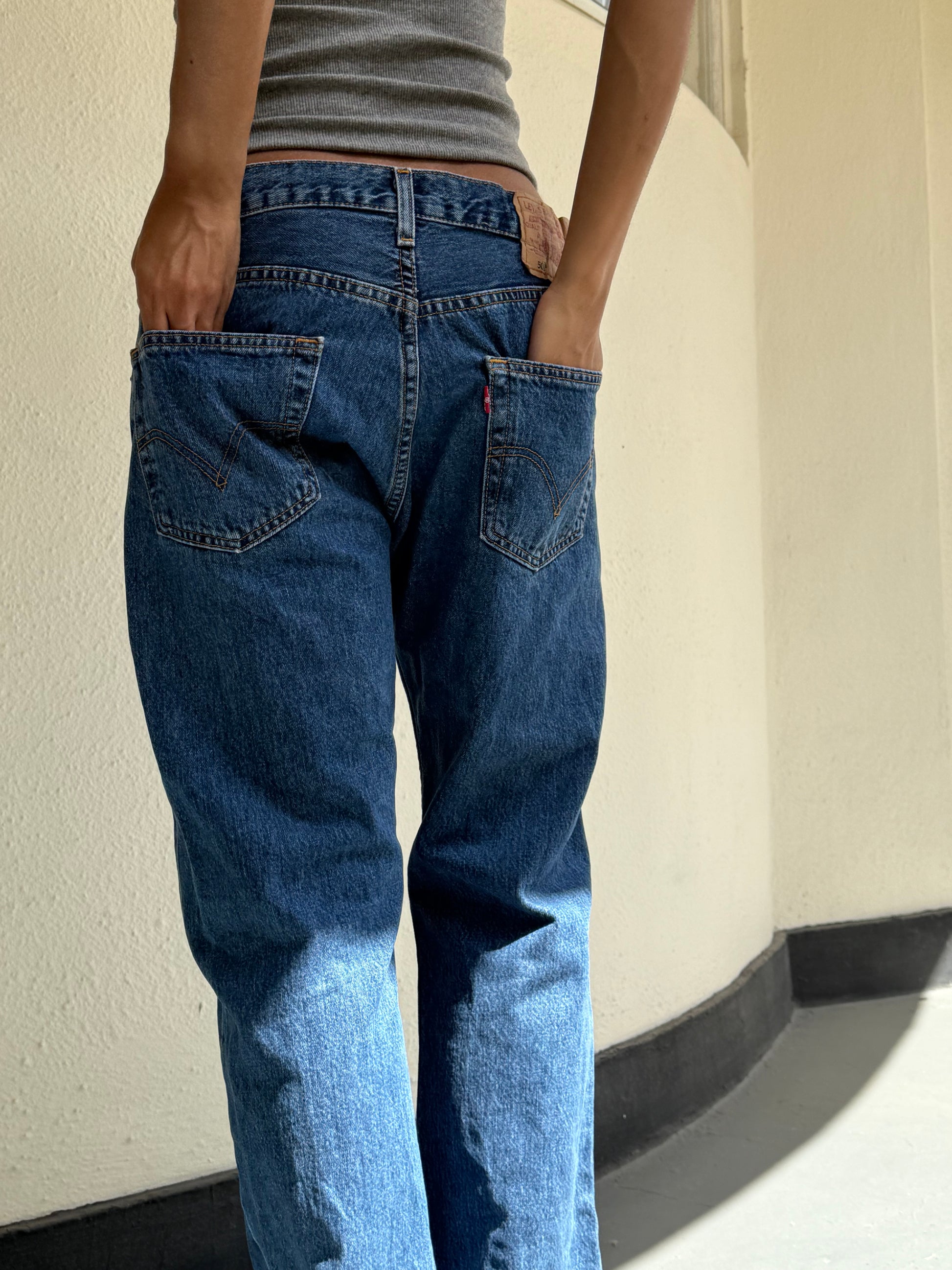 Levis 501 Ink Blue: W32 L31
