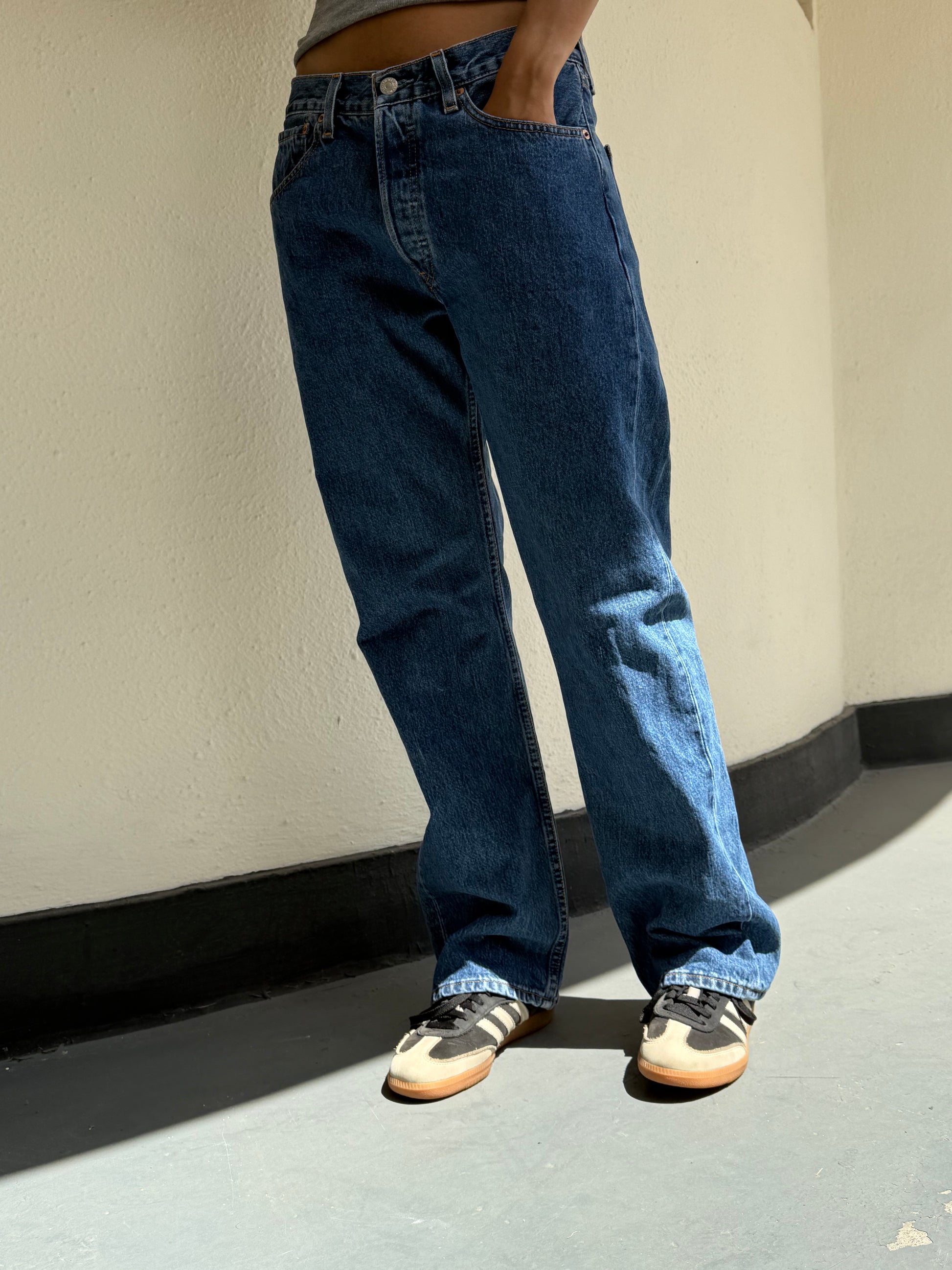 Levis 501 Ink Blue: W32 L31