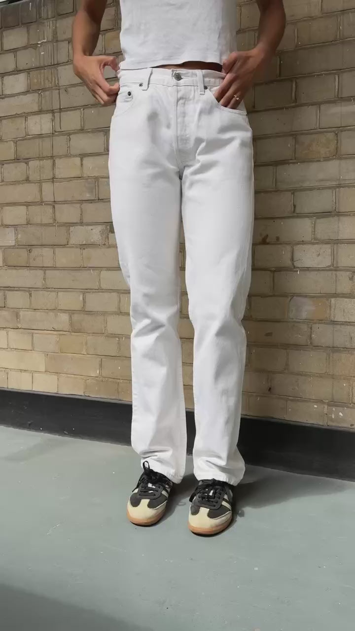 Levis 501 Bone White W28 L32.5