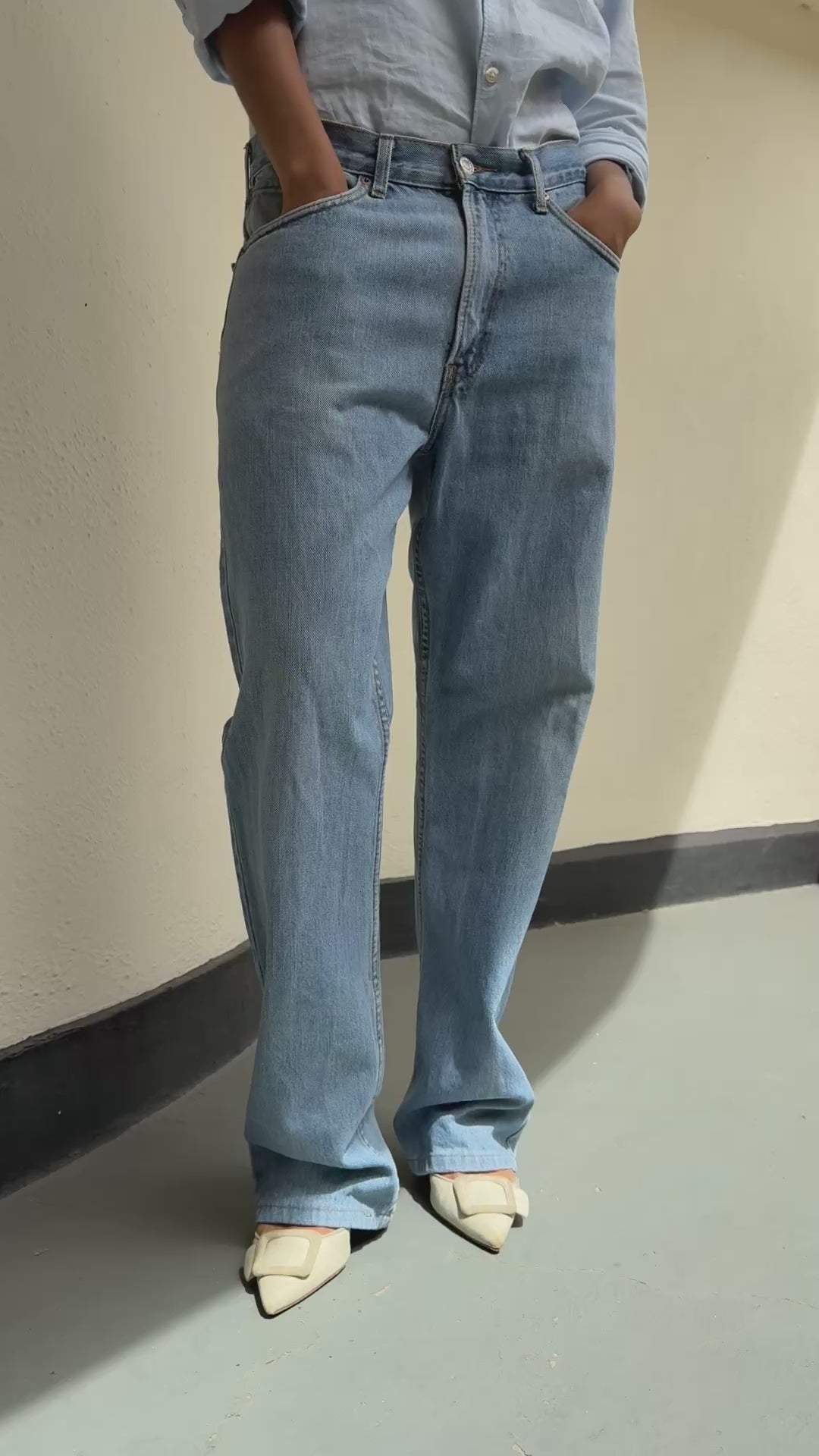Levis 505 Slouch Straight: W33 L31